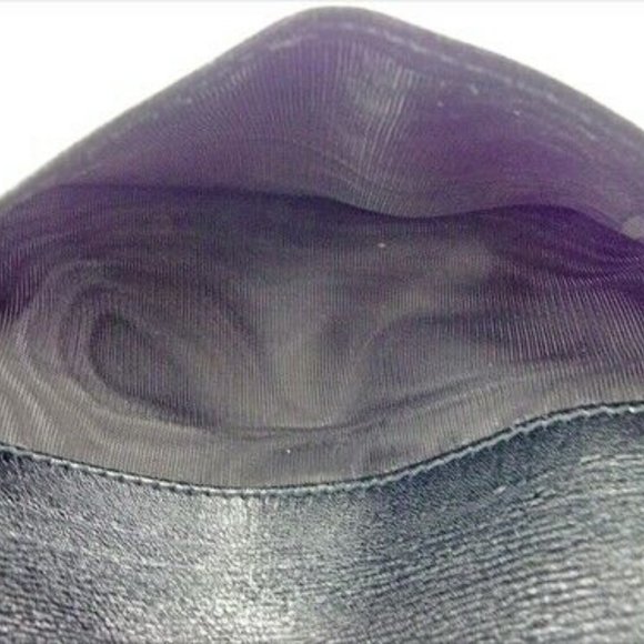 Gucci Long Wallet Sherry Line Black leather Woman unisex Authentic Used T8826 - Picture 3 of 10